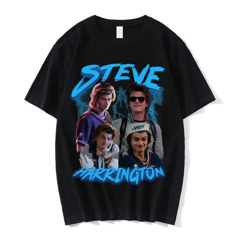 Steve Harrington T-Shirts Women Harajuku Graphics Print T-Shirts - Image 2