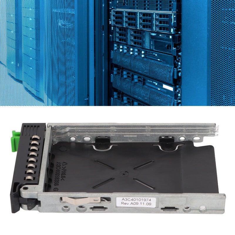 2.5in Hot Swap Hard Drive Tray - High Quality Metal + ABS Material, Enhanced Data Stability for Fujitsu Primergy RX300 RX600 RX90 Server Systems - Image 1