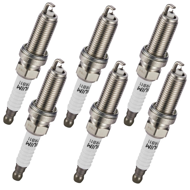 BDFHYK Set of 6 Iridium Spark Plug Compatible with INFINITI QX60 Q50 Q70 M35h JX35 EX35 FX35 G25 G35 Compatible with Nissan Maxima Murano Pathfinder Altima Quest 350ZReplacement for 1406 DILKAR7B11