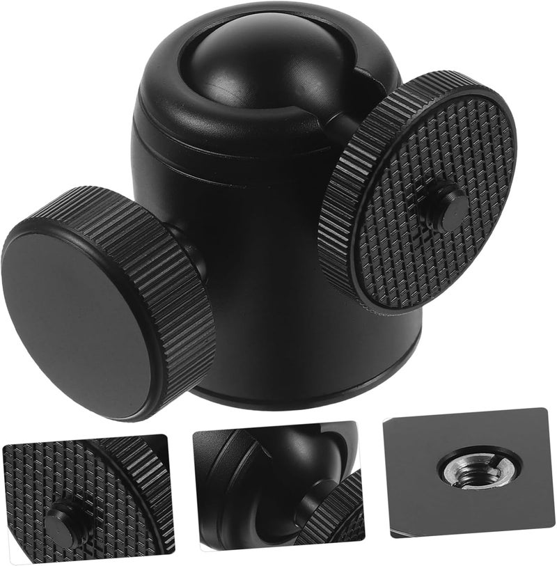 Uonlytech Adjustable Pan Tilt Bracket Clamp for Camera Phone Compact and Stable Tripod Mount - Image 2