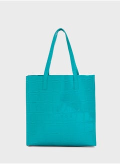 Ted Baker Croc Effect Large Icon Shoppers  - Image 1
