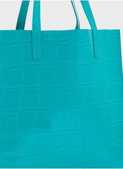 Ted Baker Croc Effect Large Icon Shoppers  - Image 4