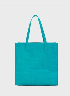Ted Baker Croc Effect Large Icon Shoppers  - Image 2