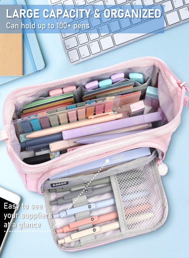 Nicpro 84 PCS Aesthetic Book Annotation Kit with Pen Case, 12 Dual Highlighters, 5 Gel Pens, 6 Mechanical Pencil, 2 Markers 1200PCS Transparent Sticky Notes and Tabs for Bible Study Student Stationary - Image 3