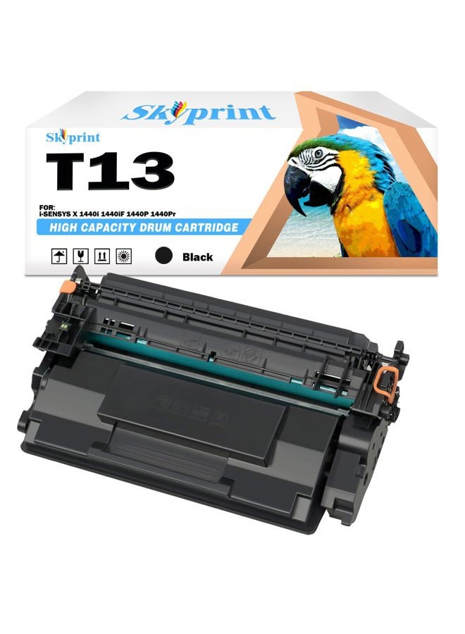 SkyPrint خراطيش حبر T13 عالية الإنتاجية متوافقة باللون الأسود 5640C005AA بديل لطابعة كانون T13 i-SENSYS X 1400 1440i 1440iF 1440P 1440Pr 1440 MF 1440 سلسلة الطابعات - Image 1