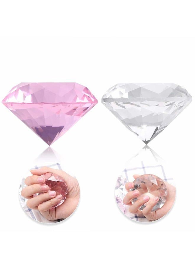 Brrnoo Nail Art Holder Practice Stand for Nail Art Display, Crystal Hand Model Shoot Ornament Manicure Accessories DIY Nail Art Display Stand Training Practice Display Stand(60mm Diameter) - Image 1