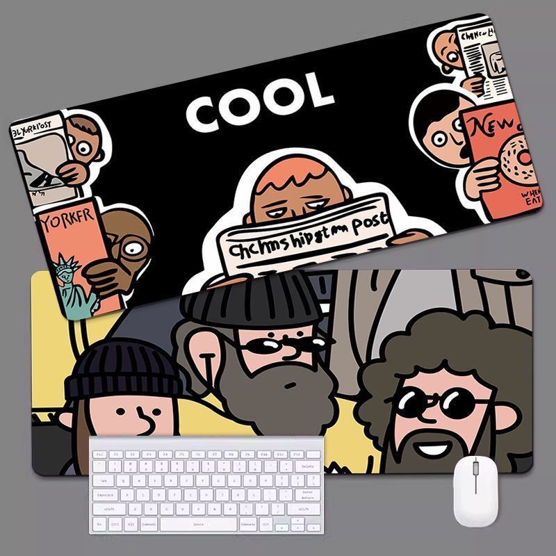 Extra Large Mouse Pad with Big Mustache Design - Office & Gaming Comfort - Image 4
