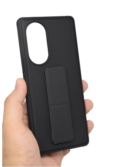 Huawei Nova 9 Case Silicone Camera Protected Shockproof With Finger Grip Stand Cover