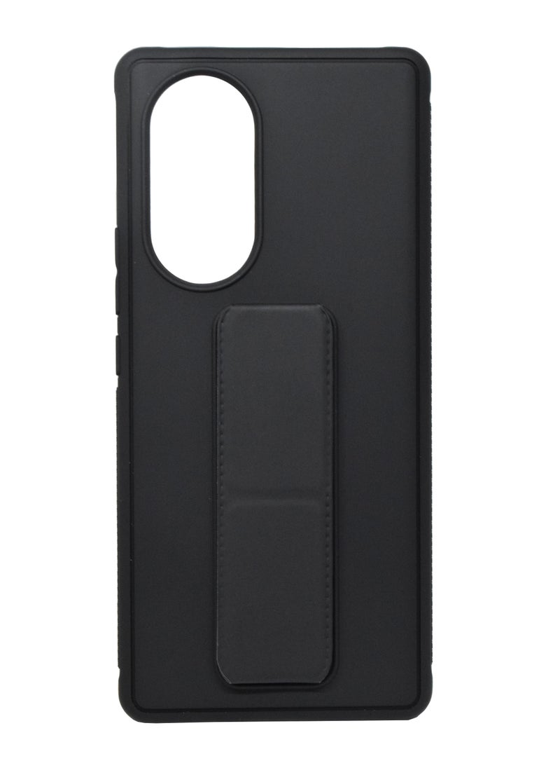 BORTONY - Huawei Nova 9 Case Silicone Camera Protected Shockproof With Finger Grip Stand Cover - Image 1