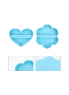 WYBOT 2pcs Business Card Holder Mold Card Storage Silicone Epoxy Resin Mold for DIY Craft Making Soap Candle Office Study Storage Organizer Style B  - Image 4