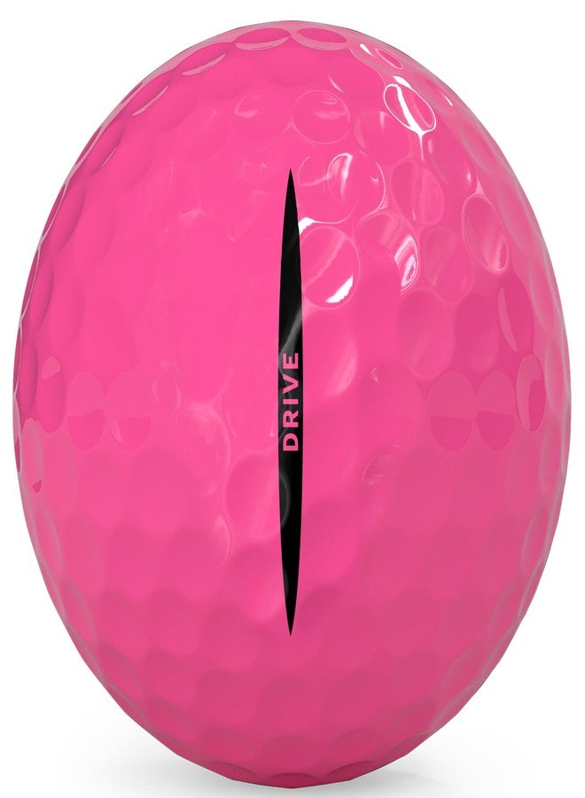 Vice Golf Vice Drive Golf Balls (2025 Model) Pink - Image 4