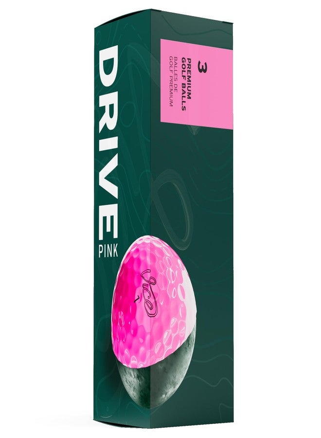 Vice Golf Vice Drive Golf Balls (2025 Model) Pink - Image 2