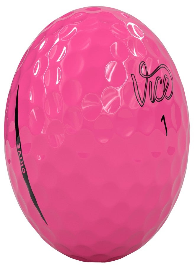 Vice Golf Vice Drive Golf Balls (2025 Model) Pink - Image 5