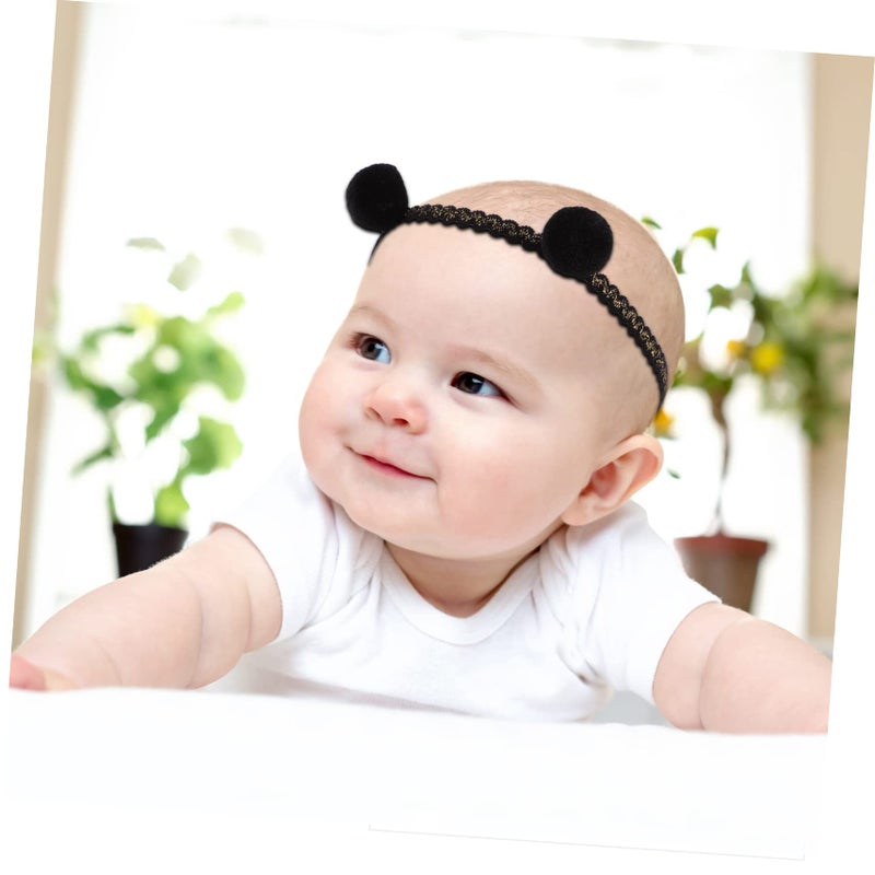 Soft High Elasticity Cloth Hair Bands For Boys Girls 3 Pack Photographic Hair Ornament - Image 3