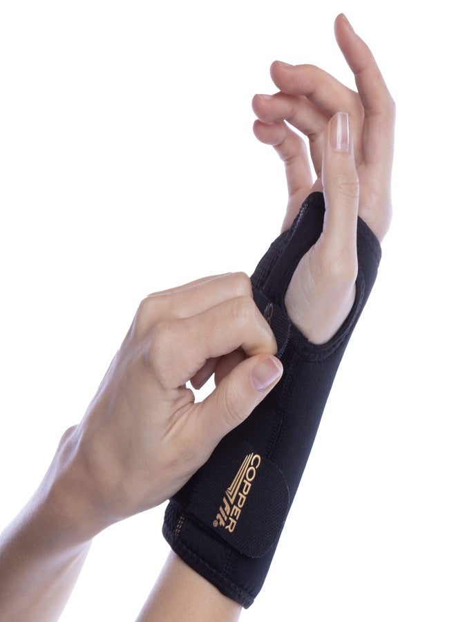 Copper Fit Health Unisex Reversible Wrist Brace with Stabilizer, Adjustable - Image 5