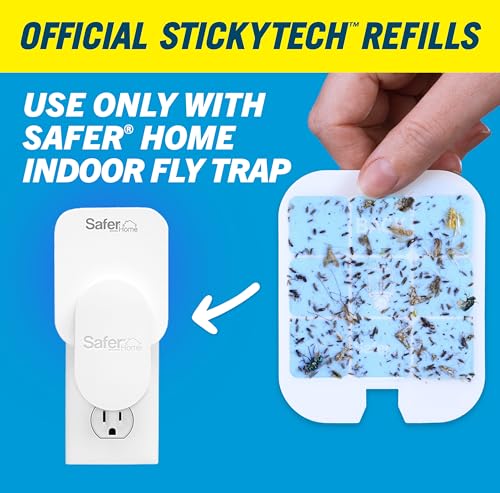 Safer Home SH512 Trap Refill Pack of Glue Cards for SH502 Indoor Fly Trap, 12 Count (Pack of 1) - Image 2