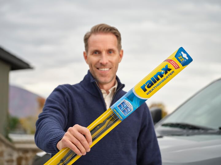 Rain-X 820149 WeatherBeater Wiper Blades, 22" Windshield Wipers (Pack of 2), Automotive Replacement Windshield Wiper Blades That Meet Or Exceed OEM Quality And Durability - Image 3