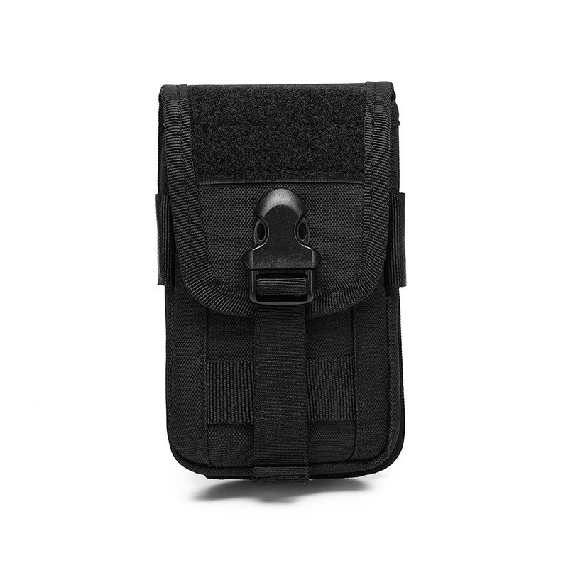 Tactical Double Layer Mobile Phone Waist Bag Outdoor Mobile Phone Storage Bag Body-To-Body Change Card Collection Bag Belt Mobile Phone Hanging Bag - Image 5