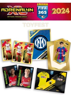 Toyfest Panini Fifa 365 2024 Football Player Stickers Cards - 12 Packs ( 60 Stickers )  - Image 4