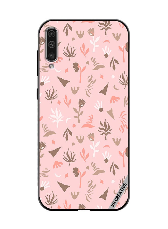 VR CREATIVE Protective Case Cover For Samsung Galaxy A50/A50s Flower Seamless Pattern In Beautiful Abstract Style Design Multicolour - Image 1