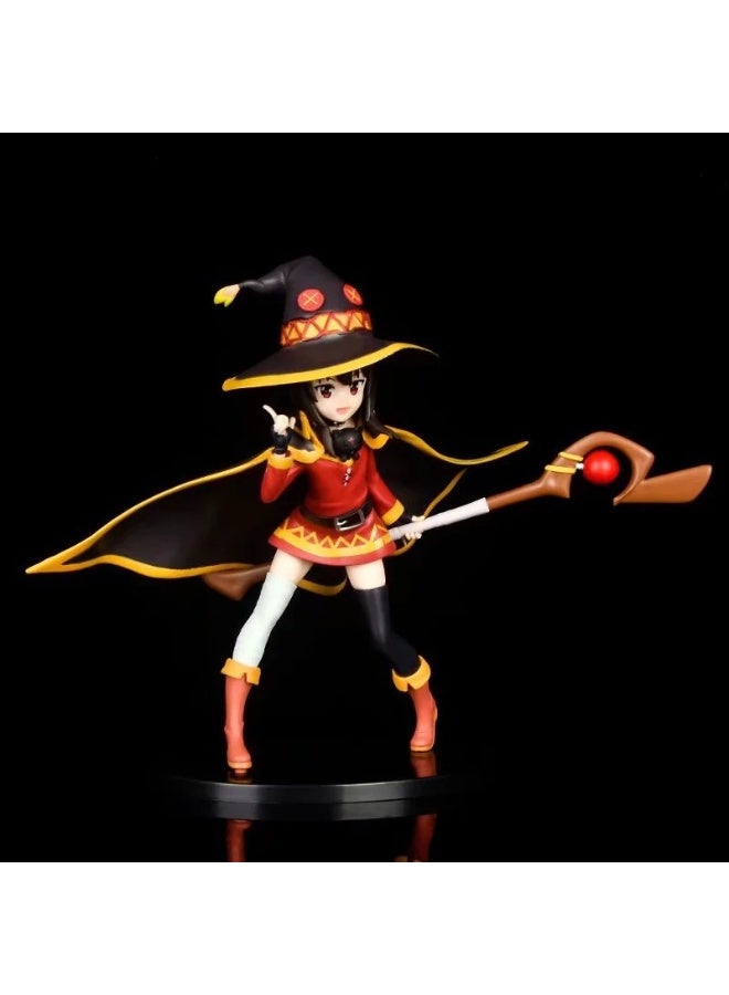 Konosuba desktop decoration Megumin character model collection decoration toys gifts for family and friends - Image 2