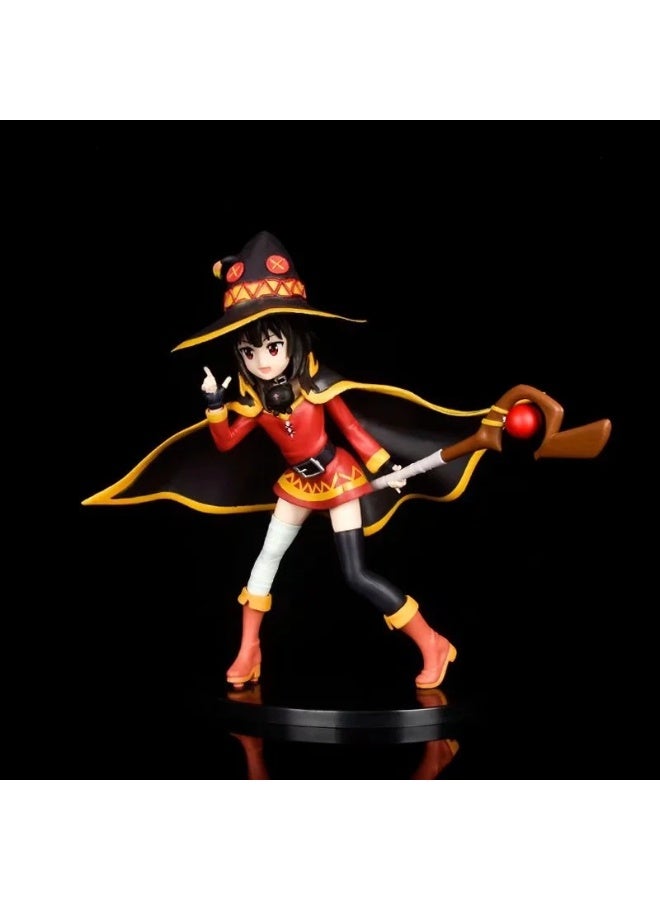 Konosuba desktop decoration Megumin character model collection decoration toys gifts for family and friends - Image 1