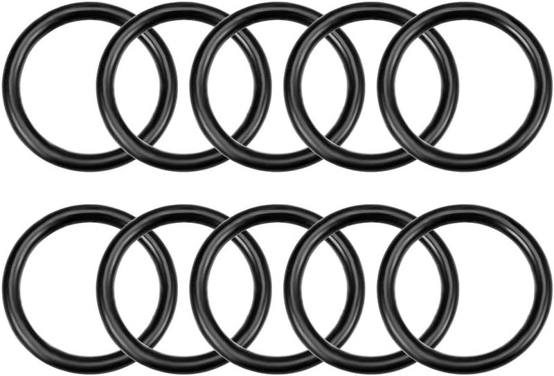 uxcell Nitrile Rubber O-Rings 14mm OD 11mm ID 1.5mm Width, Metric Nitrile Rubber Sealing Gasket for Automotive Machine Plumbing, Pack of 10 - Image 1