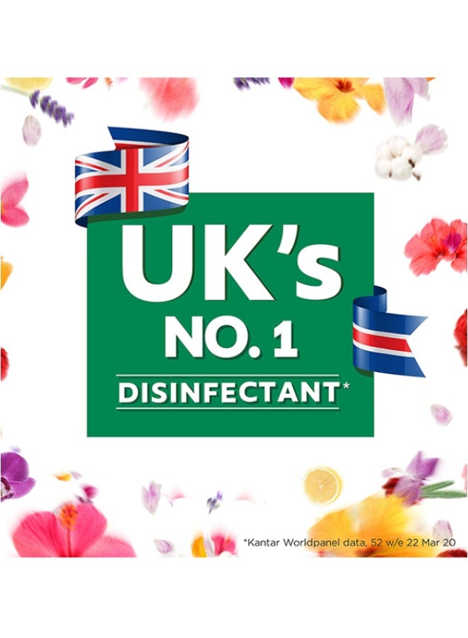 زوفلورا منظف ​​ومطهر مركز للأرضيات برائحة الكتان المنعشة والعطرية، عبوة من قطعتين، 500 مل - Image 3