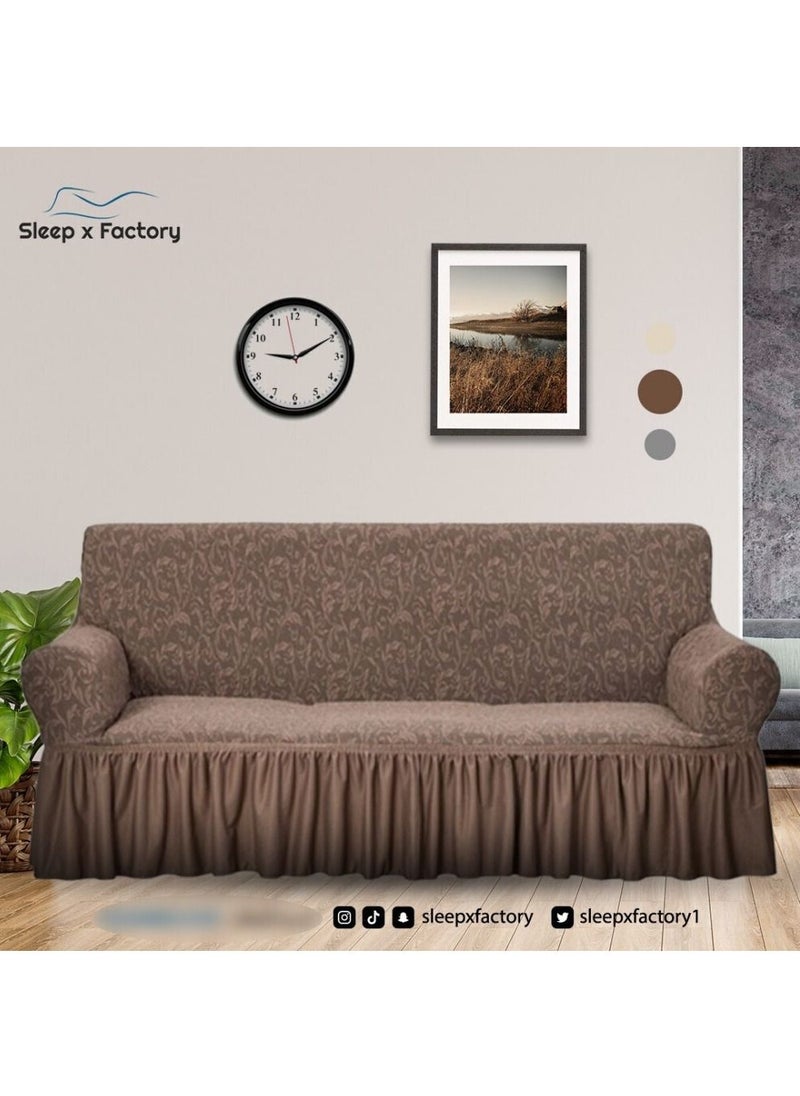 Sleep x Factory 1 Piece 3 Seats Sofa Cover  - Image 1