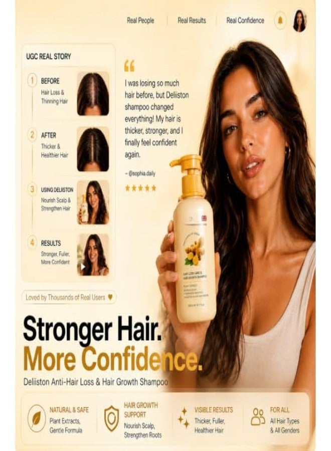 SYLVERA Anti-Hair Loss Shampoo for Men & Women | Nourishing Hair Fall Control Shampoo for Stronger, Healthier & Fuller Looking Hair | Daily Scalp & Hair Care Formula | Gentle Cleansing (100_ML, PACK_OF_1) - Image 2