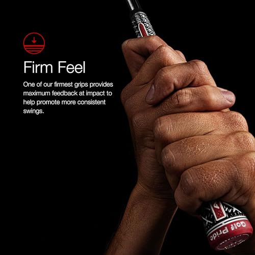 Golf Pride ZGrip Cord ALIGN Golf Club Grip - Firmest All-Weather Grip with Raised Ridge Technology - High-Traction Deep Z Texture & Brushed Cotton - Durable Rubber - Midsize - Image 5