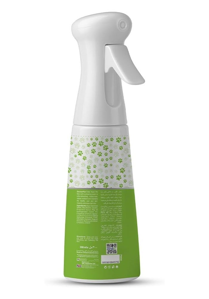 DoctorPet Fluffy Touch Pet Mist Continuous Spray - Pet Friendly Grooming Spray - Long-Lasting Cologne for Cats & Dogs with Fresh Fragrance 100ml - Image 5