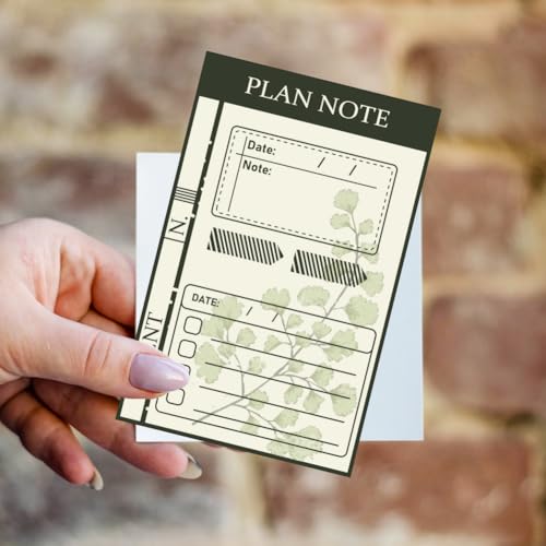 ORIGACH Plans and Schedules Clear Stamps Date Planning Silicone Stamps for Cards Making DIY Scrapbooking Photo Album Decoration, 6.3x4.3inch - Image 5