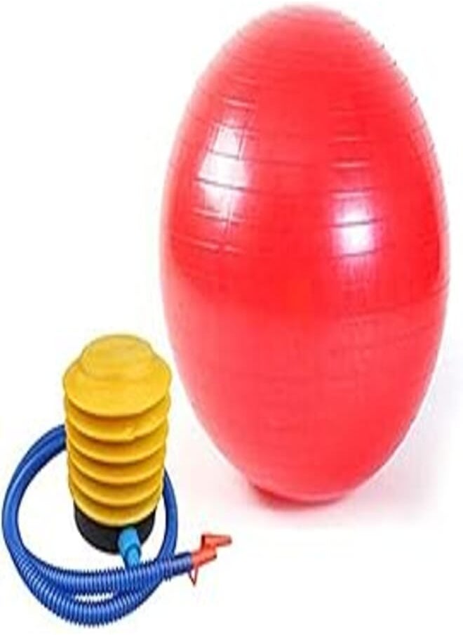 Generic 65cm Exercise Fitness Aerobic Ball for GYM Yoga Pilates Pregnancy Birthing Swiss Red , 2724463294698 