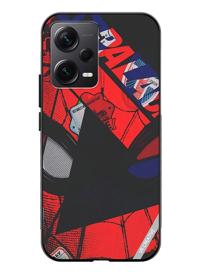 VR CREATIVE Protective Case Cover For Xiaomi Redmi Note 12 Discovery I Lovw Ny Design Multicolour - Image 1