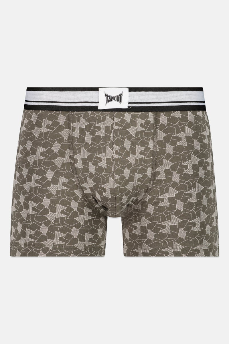 TapouT Men 3 Pieces Brand Logo Boxers, Multicolor - Image 5