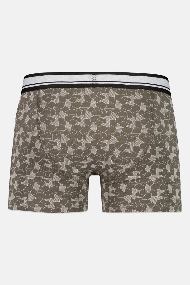 TapouT Men 3 Pieces Brand Logo Boxers, Multicolor - Image 2