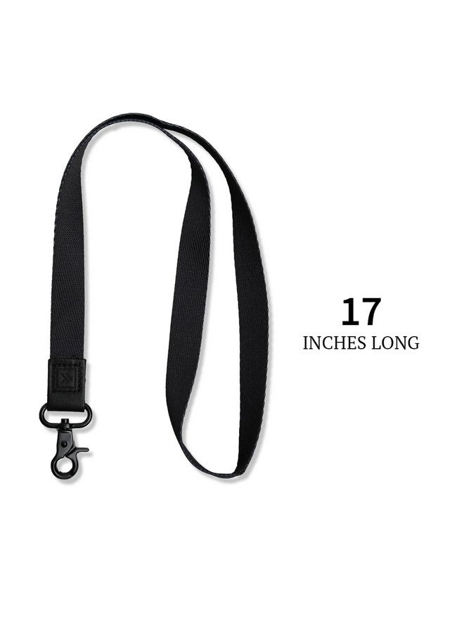 Thread Wallets Lanyards For Id Badges, Durable Lanyards For Keys, Cool Key Lanyard With Id Holder For Men And Women, Clip & Buckle Badge Holder With Lanyard (Off White) - Image 4