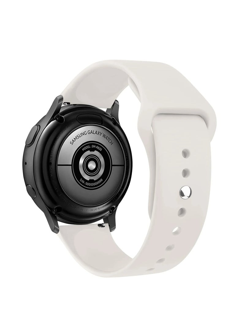 Strap Silicone Band 20MM For Samsung Gear Sport/Samung Watch 4/Watch 5 /Watch 5 Pro /S2 classic/active 2 40mm 44mm/Amazfit GTS 3/ GTS 4/4 Mini/Bip 3/Pro/GTS 2 mini/GTS 2e/Bip U/U Pro - Image 4