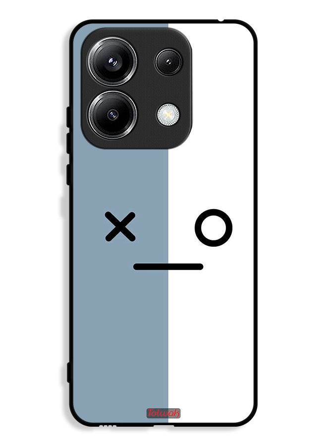 Tolwak Xiaomi Poco M6 Pro 4G Protective Case Cover Face Icons - Image 1