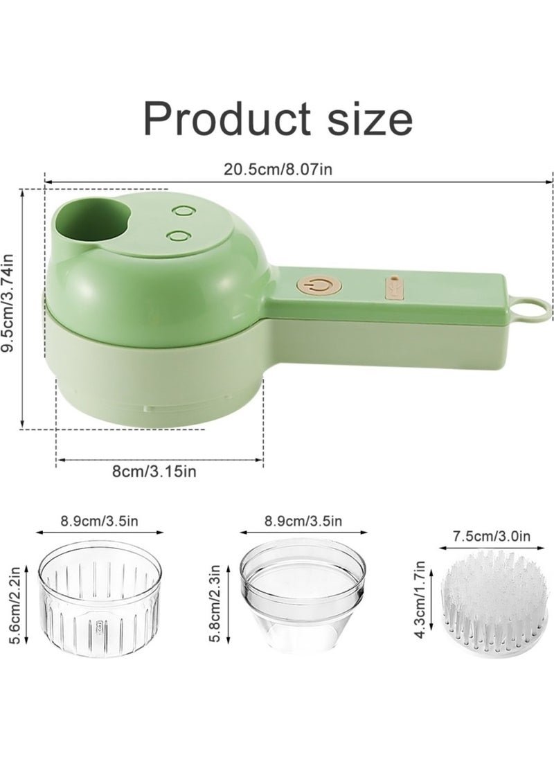 Knittingtr - USB Rechargeable Electric Vegetable Chopper - Image 1