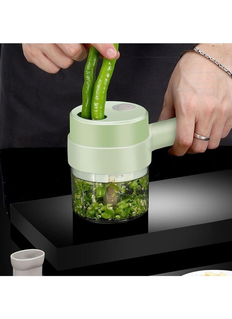 Knittingtr - USB Rechargeable Electric Vegetable Chopper - Image 1