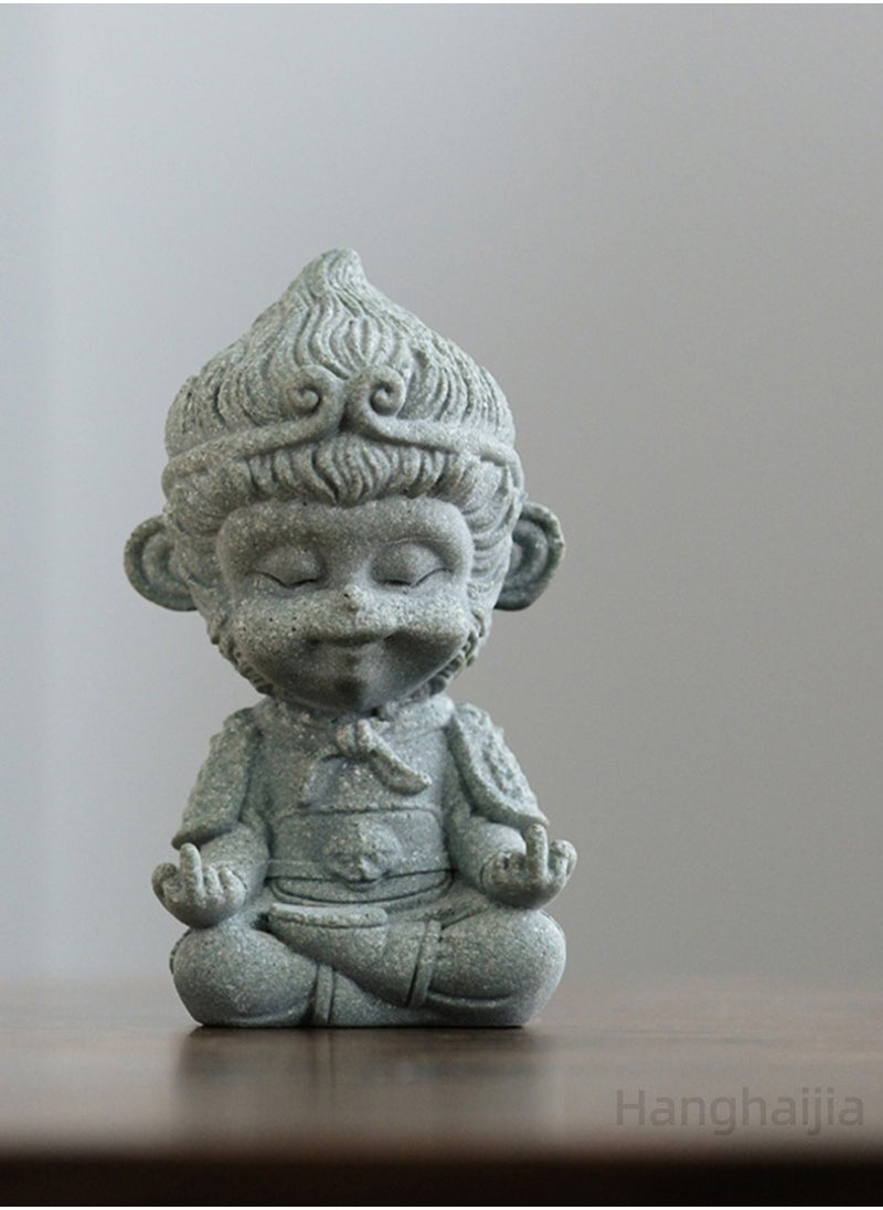 Hanghaijia 3D Relief Journey to The West Goku Monkey King Figure,Black Myth Wukong Collectible Sculpture Home Decor Accents Ornaments  - Image 1