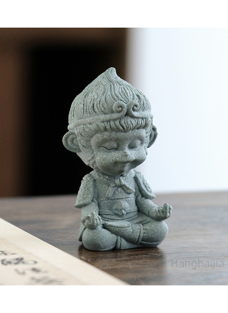Hanghaijia 3D Relief Journey to The West Goku Monkey King Figure,Black Myth Wukong Collectible Sculpture Home Decor Accents Ornaments  - Image 5