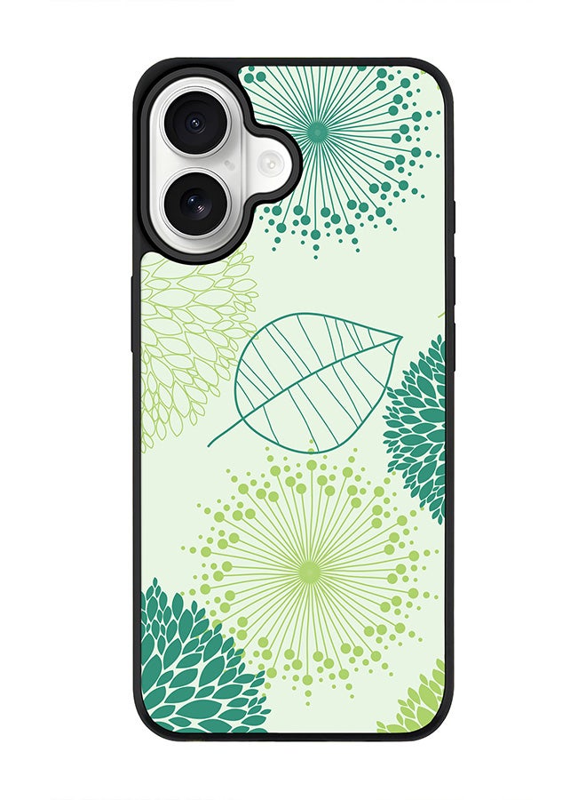 Stylizedd iPhone 17 Case, [Compatible with MagSafe] Slim Magnetic cover Phone Case iPhone 17 -Single Leaf - Image 1