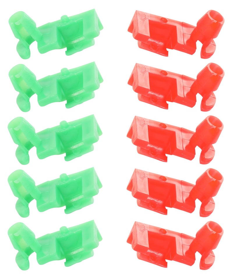 bylikeho 5 Pair Rod ClipsDoor Lock Rod ClipTailgate Handle Rod ClipCar Clips ReplacementAutomotive Clips Automotive FastenerCar Accessories LeftRight Rod Retainer ClipsReplace 88981030 88981031
