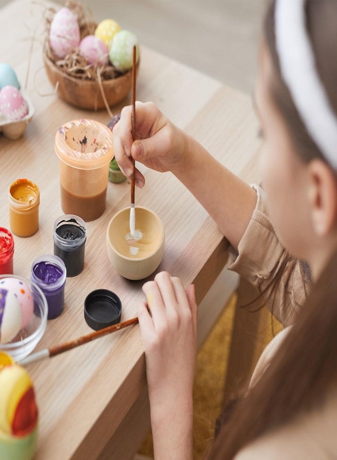 Uiifan 20 Pcs Wooden Small Bowls Mini Pinch Bowls 1.5 oz Unfinished Wood Bowl for DIY Craft Serving Kitchen Condiment Salad Nuts Dips Sauce Spice Candy, 1.2 x 2.2 Inches - Image 5