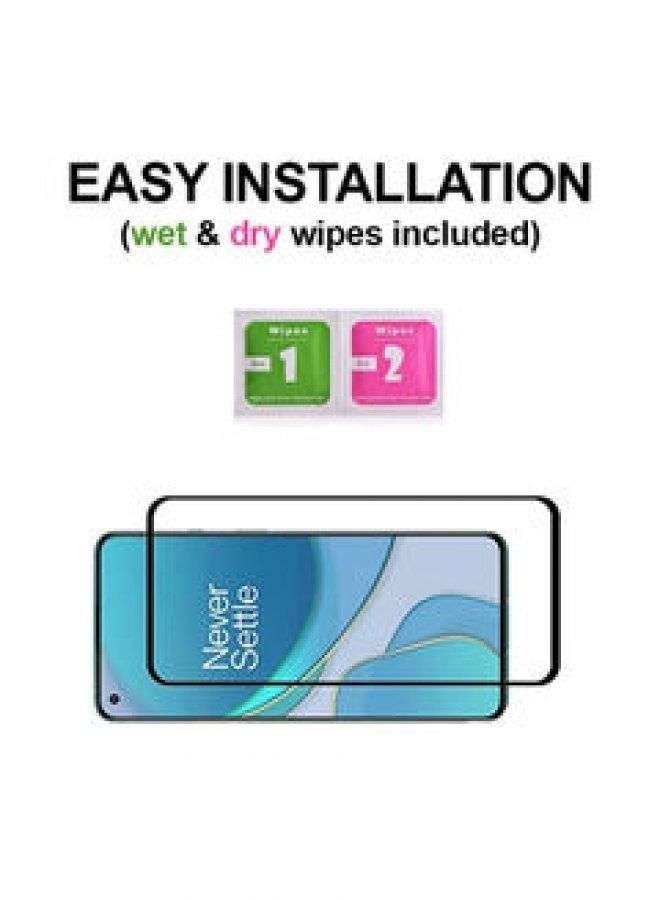 واقي شاشة من الزجاج المقوى لهاتف OnePlus Nord CE شفاف - Image 3