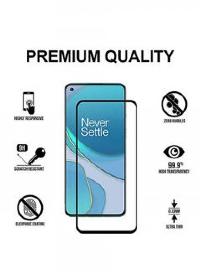 واقي شاشة من الزجاج المقوى لهاتف OnePlus Nord CE شفاف - Image 2