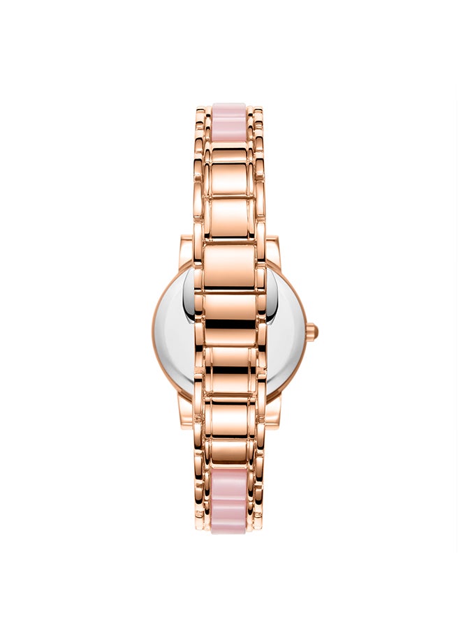 KENNETH SCOTT Women's Resin+Alloy Analog Watch K23547-KCPP - 30 mm  - Image 3